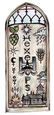 Hexe Hops Logo